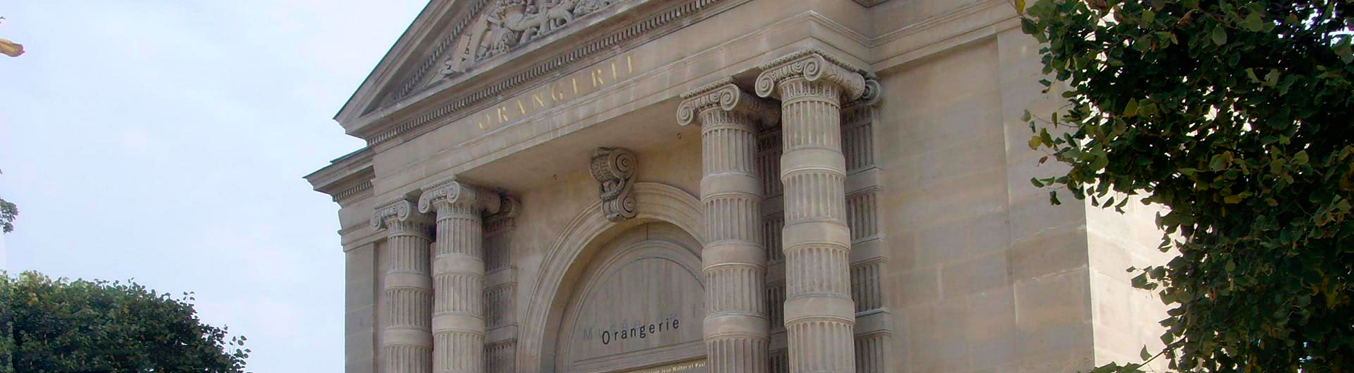 Guided tour of the musée de l'Orangerie
